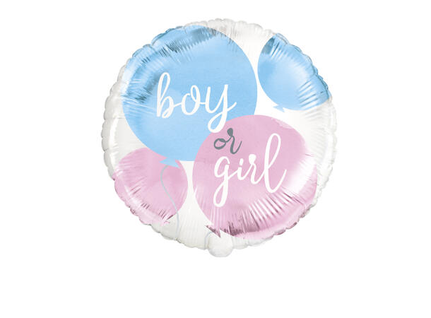 Gender Reveal Party 1 Folieballong - 46cm(18")