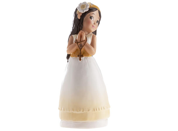 Konfirmasjon - Animert stil - Jente 4 1 Kakefigur i plast - 16cm