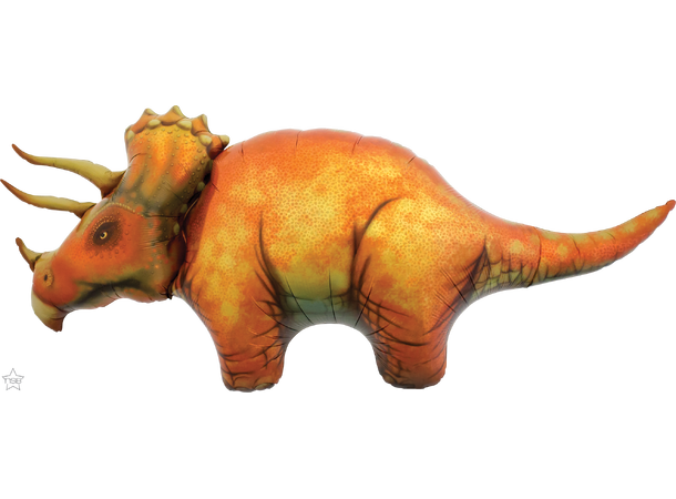 Triceratops 1 Stor folieballong - 107cm