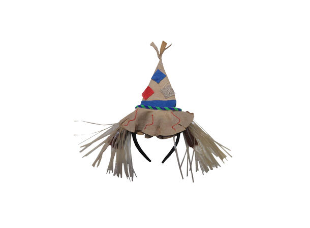 Hatt med Diadem - Fugleskremsel - Mini 1 Hatt