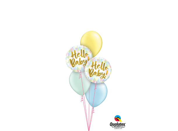 Hello Baby 1 Folieballong - 46cm (18")