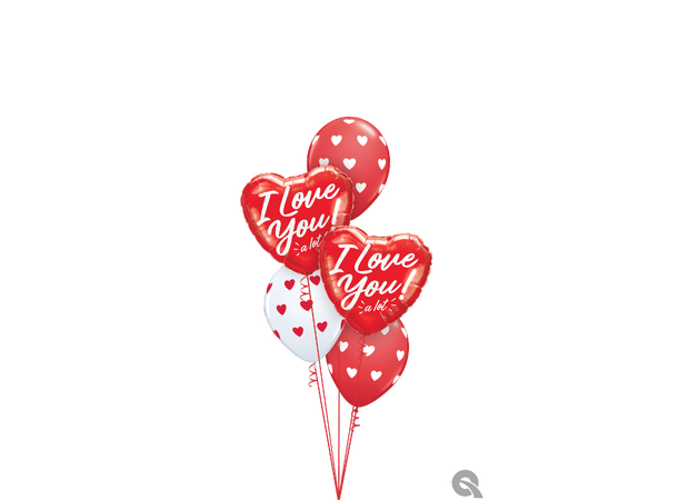 I Love You A Lot 1 Folieballong - 46cm (18")