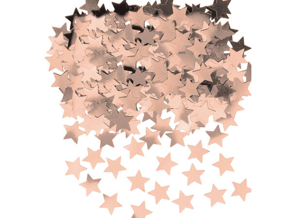 Stars Rose Gold 1 Pose foliekonfetti - 14g