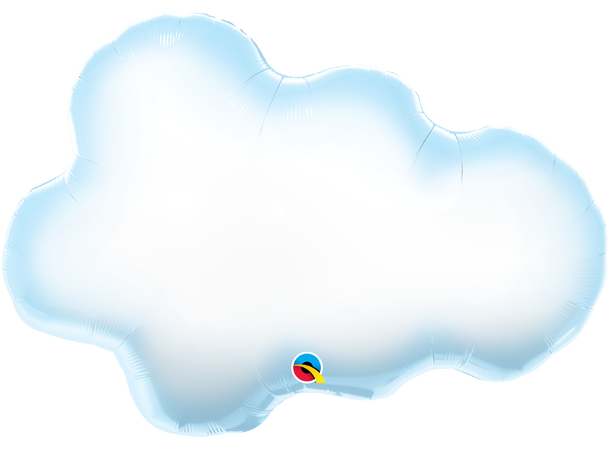 Puffy Cloud 1 Stor folieballong – 75cm (30")