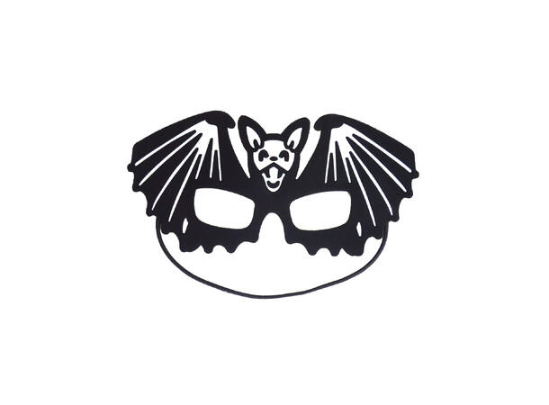 Øyemaske - Flaggermus - Skum 1 Maske