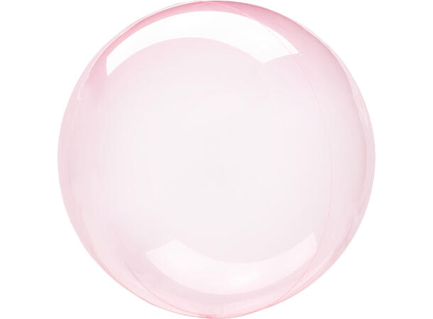 Clearz - Crystal Dark Pink 1 - Ballongball - Transparent 45-55cm