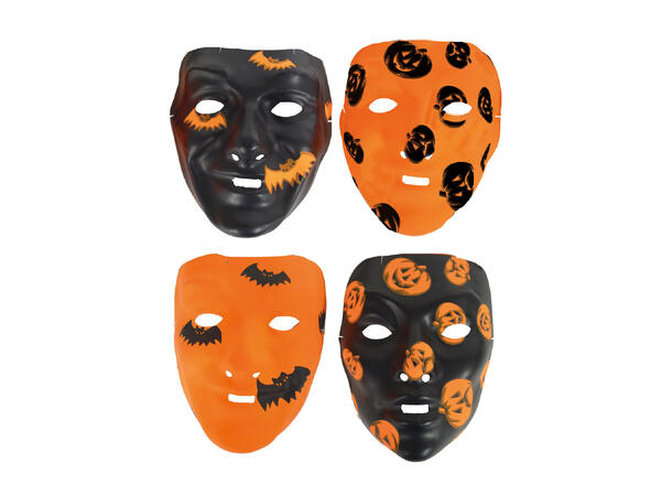 Maske - Halloween - Assortert 1 Maske