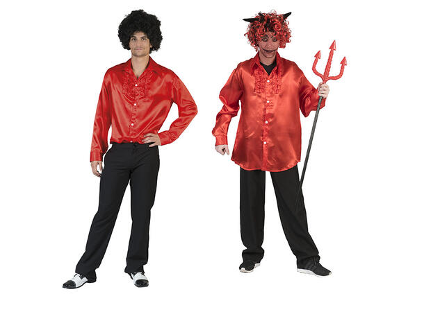 Skjorte - Dans - Rød 1 Skjorte