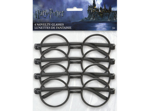 Harry Potter 4 par briller i plast