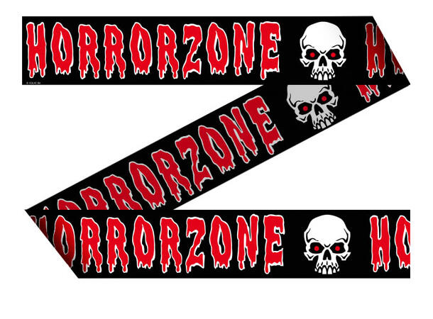 Markeringstape - Horror Zone 1 pk markeringsbånd i plast - 15m