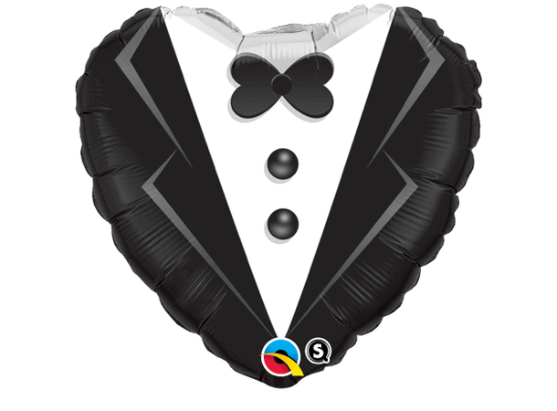 Wedding Tuxedo 1 Folieballong - 46cm (18")