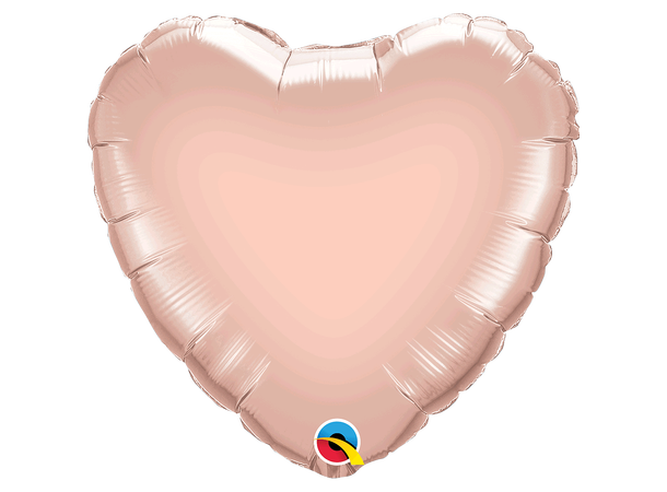 9H Rose Gold (Bulk) 1 Folieballong - 23cm (9")