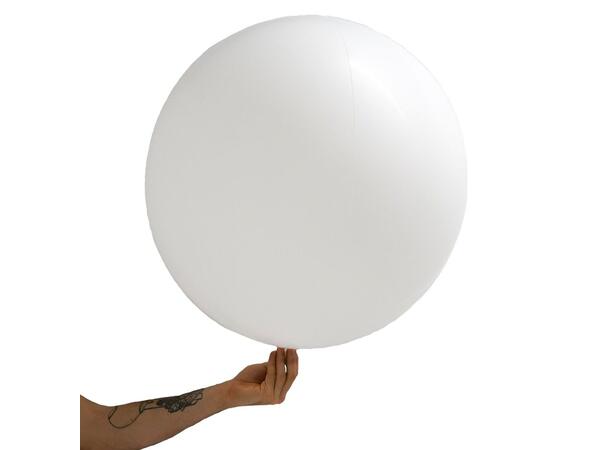 Ballongball folie - Pastell Hvit 1 Folieballong - 60cm (24")