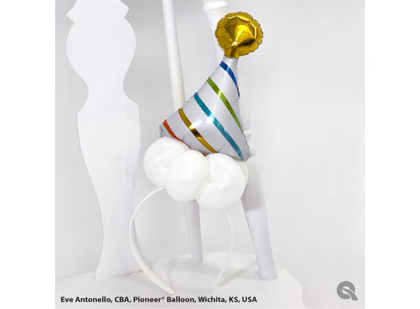 Birthday Garland Folieballong - Girlanderballong 