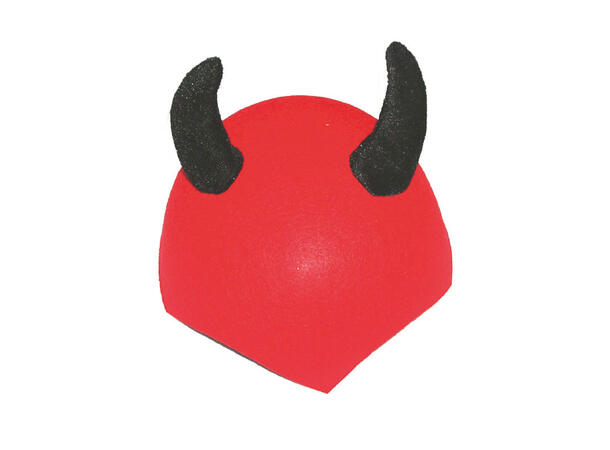 Felthatt - Horn - Rød 1 Hatt
