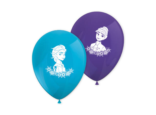 Frozen 2 Wind Spirit 8 Gummiballonger med trykk - 30cm