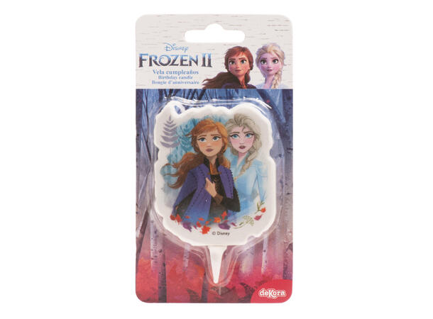 Frozen II 2D - kakelys 1 Kakelys på pinne - 7,5cm 