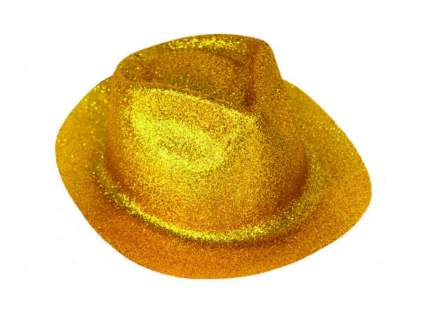 Hatt - Glitter - Gull 1 Hatt