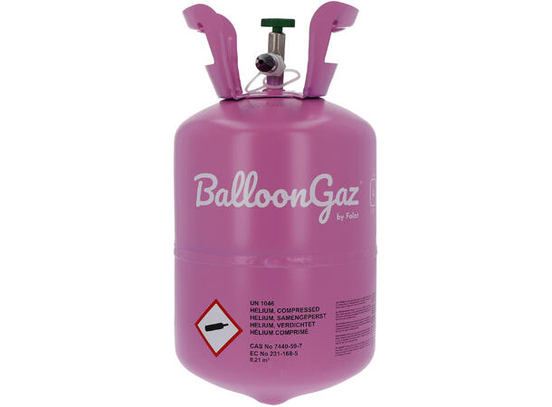 Heliumtank - L 1 Tank - 30 x 23cm Ballonger