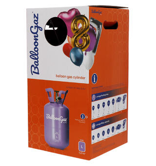 Heliumtank - L 1 Tank - 30 x 23cm Ballonger