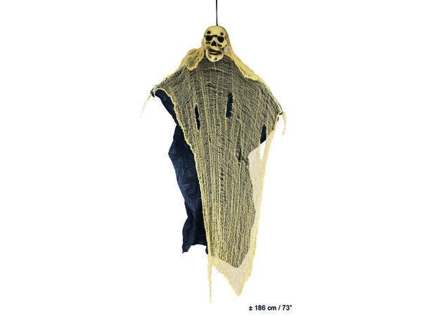 Hengedekor - Spøkelse 1 Hengedekorasjon i plast - 188cm