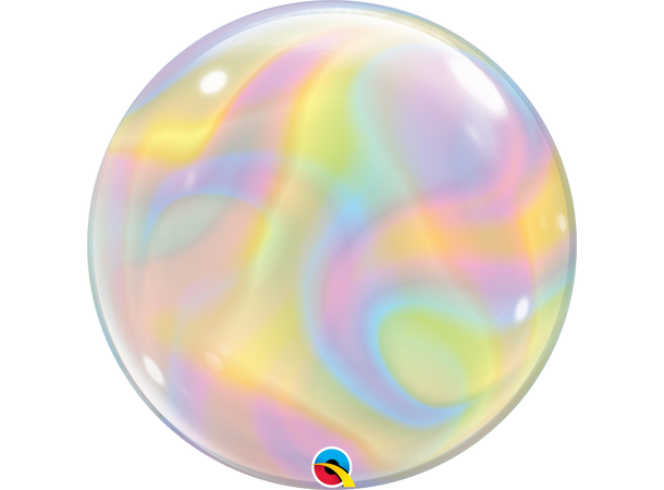 Iridecent Swirls 1 Bubbleballong - 56cm (22")