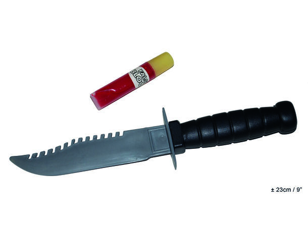 Kniv - Blodig 1 Kniv - 23cm