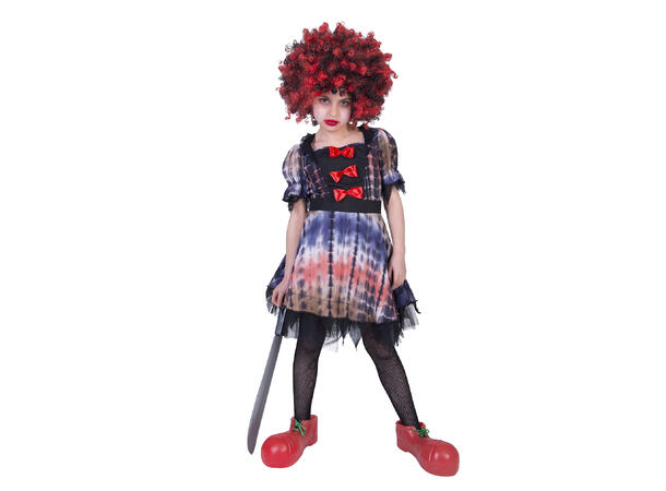 Kostyme - Skummel Klovn - Luna 1 Kjole 