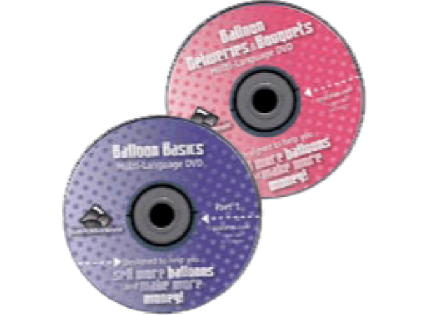 QBN-sett (4 DVD) Qualatex Balloon Network