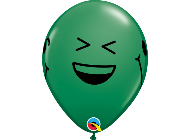 Smiling Faces assortment 25 gummiballonger - 28cm (11")