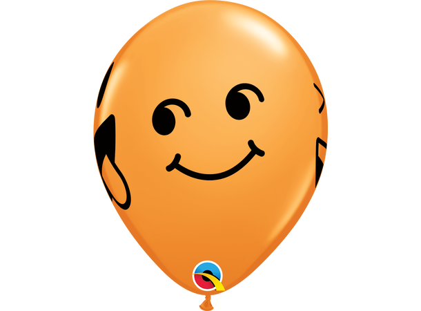 Smiling Faces assortment 25 gummiballonger - 28cm (11")