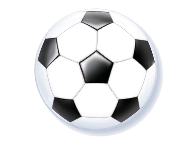 Soccer Ball 1 Bubbleballong - 56cm (22")