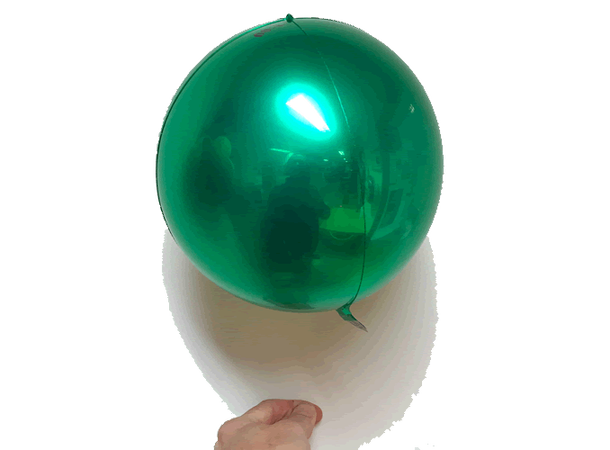 Speilballong Sølv 1 Speilballong - 17cm