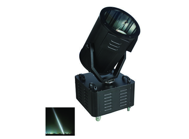 Stor utendørs lyskaster Inkl Flightcase - 7000W - 75kg