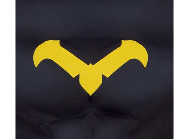 Superhelt - Sort flaggermus 1 Barnekostyme til gutt - Str 10-12 år 