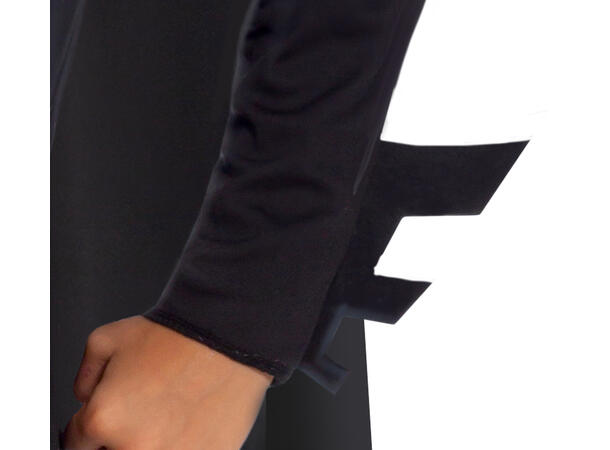 Superhelt - Sort flaggermus 1 Barnekostyme til gutt - Str 10-12 år 