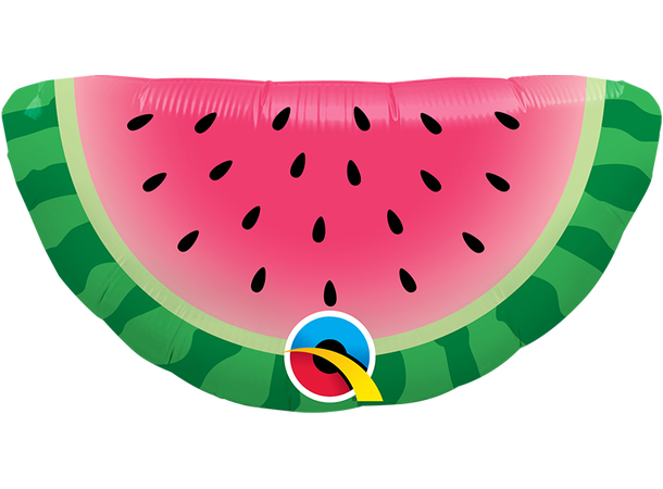 Watermelon Slice – u/selvlukkende ventil 1 Folieballong - 36cm (14")