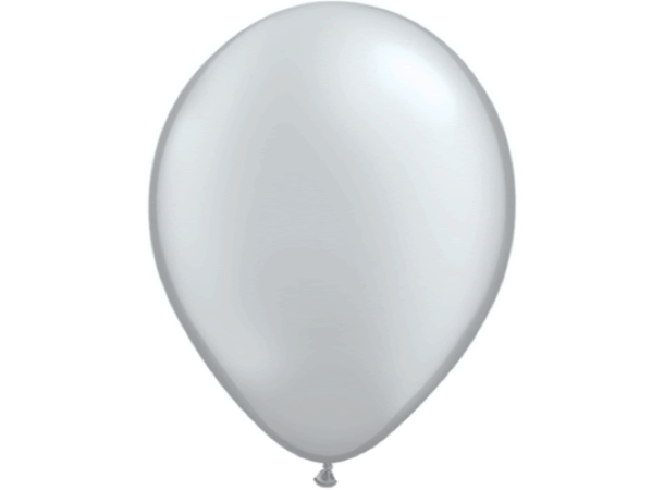 16R Silver MT 50 gummiballonger - 41cm (16")