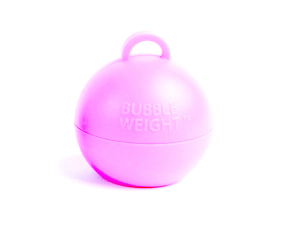 1 Bobler Lys Rosa Ballongvekt - 35g