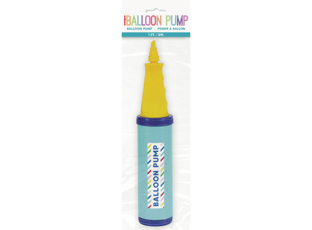 Ballongpumpe manuell 1 Ballongpumpe - blåser begge veier