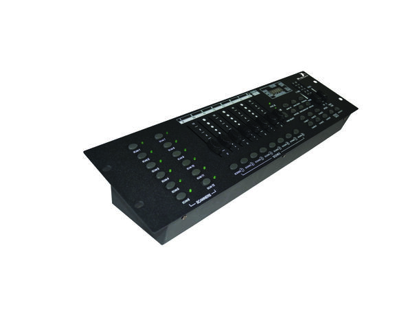 DMX controller Mål: 48,2x13,3x7,5cm - 2,2kg