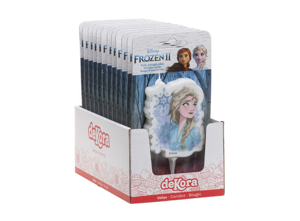 Frozen II Elsa 2D - kakelys 1 Kakelys på pinne - 7,5cm
