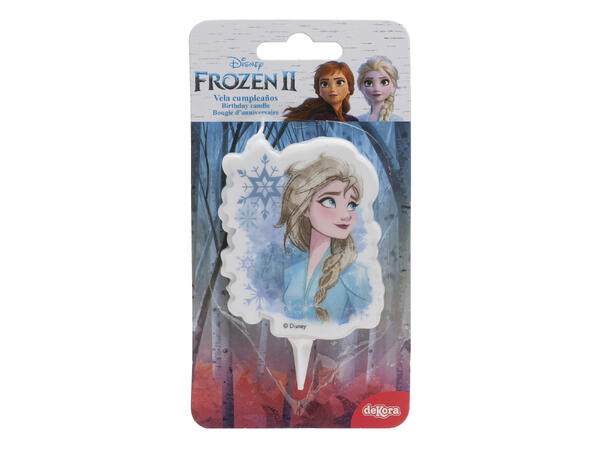 Frozen II Elsa 2D - kakelys 1 Kakelys på pinne - 7,5cm