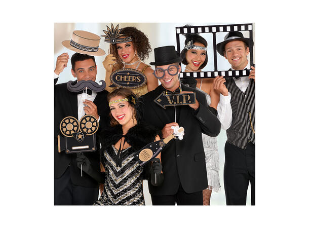 Glitz & Glam 12 Photoprops i papir/plast