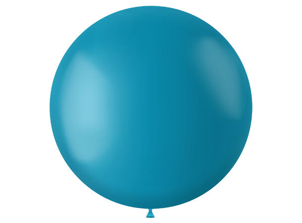 Gummiballonger - Calm Turquise Matt 1 Gummiballong - 78cm (31")
