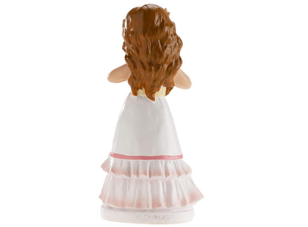 Konfirmasjon - Animert stil - Jente 5 1 Kakefigur i plast - 16cm 