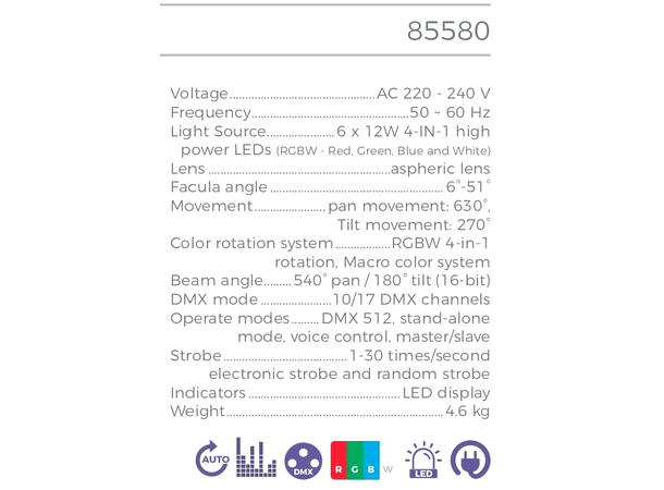 LED lyskaster med stativ Mål: 55x31x27cm - 13kg - 500W