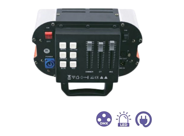 LED lyskaster med stativ Mål: 55x31x27cm - 13kg - 500W