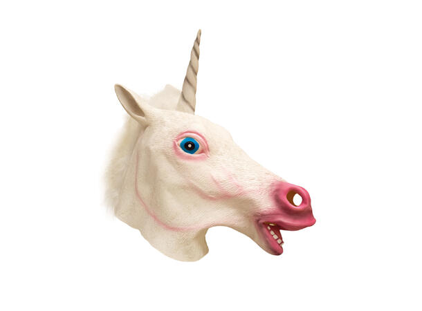 Maske - Enhjørning - Latex 1 Maske