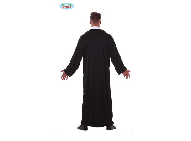 Prestekjole - m/krage - Sort 1 Herrekostyme - Str 52-54 (L) 